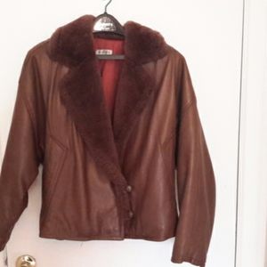Ann Taylor leather jacket